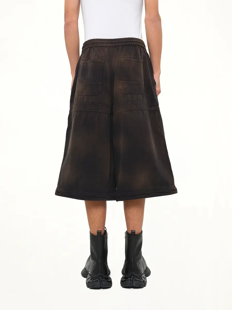 JUUNJ Rustic Denim Double‑Pocket Shorts | Thumbnail 5 JUUNJ Rustic Denim Double‑Pocket Shorts | Thumbnail 5