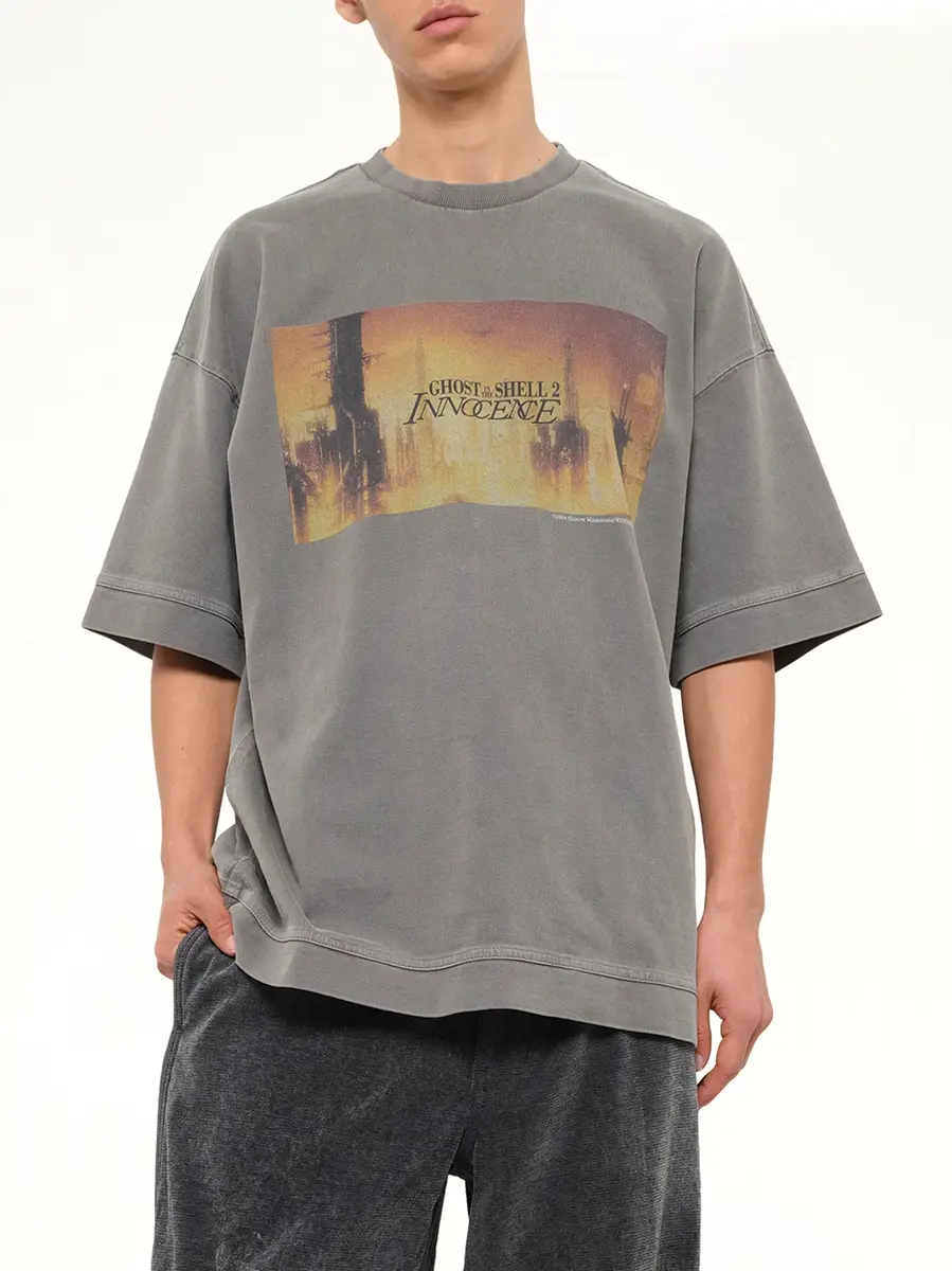 JUUNJ Ghost In The Shell Collab Semiover T-shirt | Thumbnail 6 JUUNJ Ghost In The Shell Collab Semiover T-shirt | Thumbnail 6