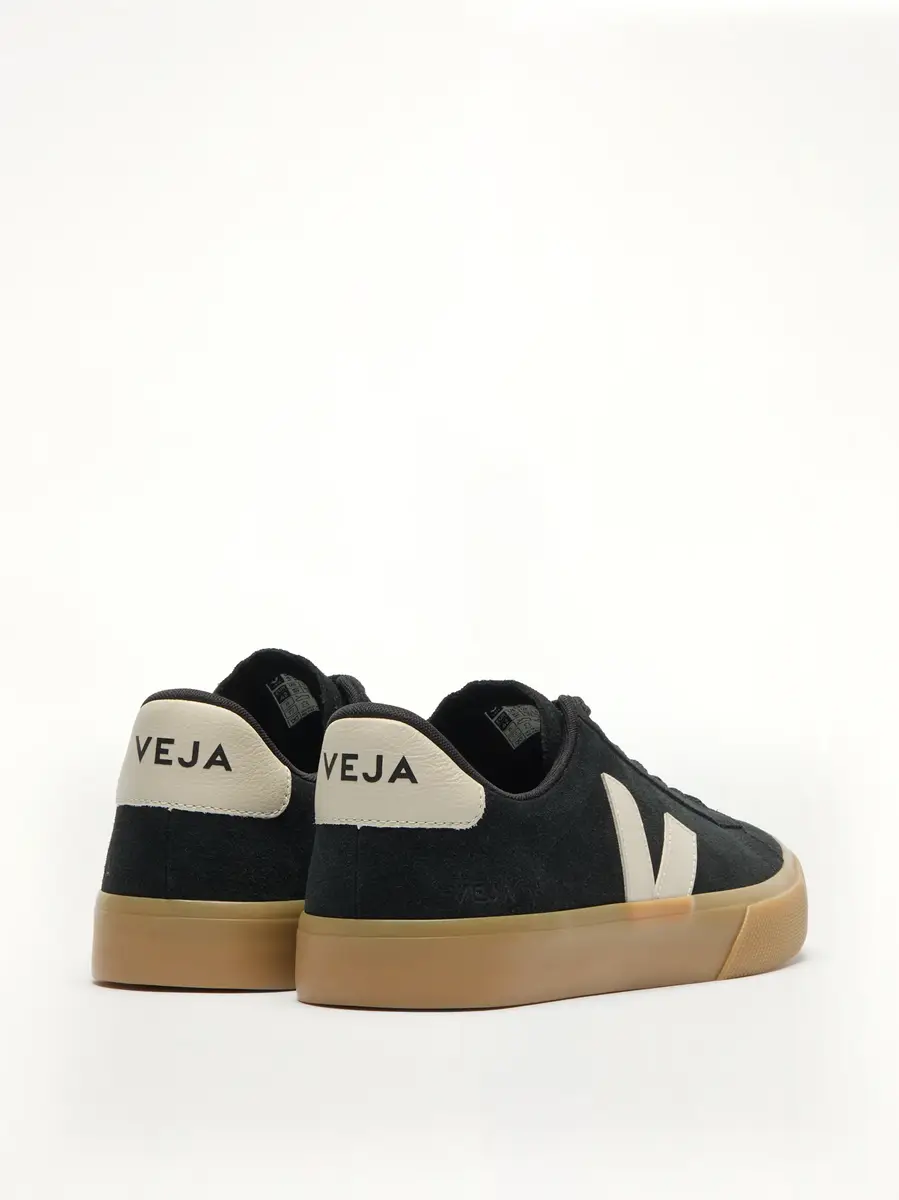 Veja Campo Suede Sneaker in Black/natural | Thumbnail 3 Veja Campo Suede Sneaker in Black/natural | Thumbnail 3