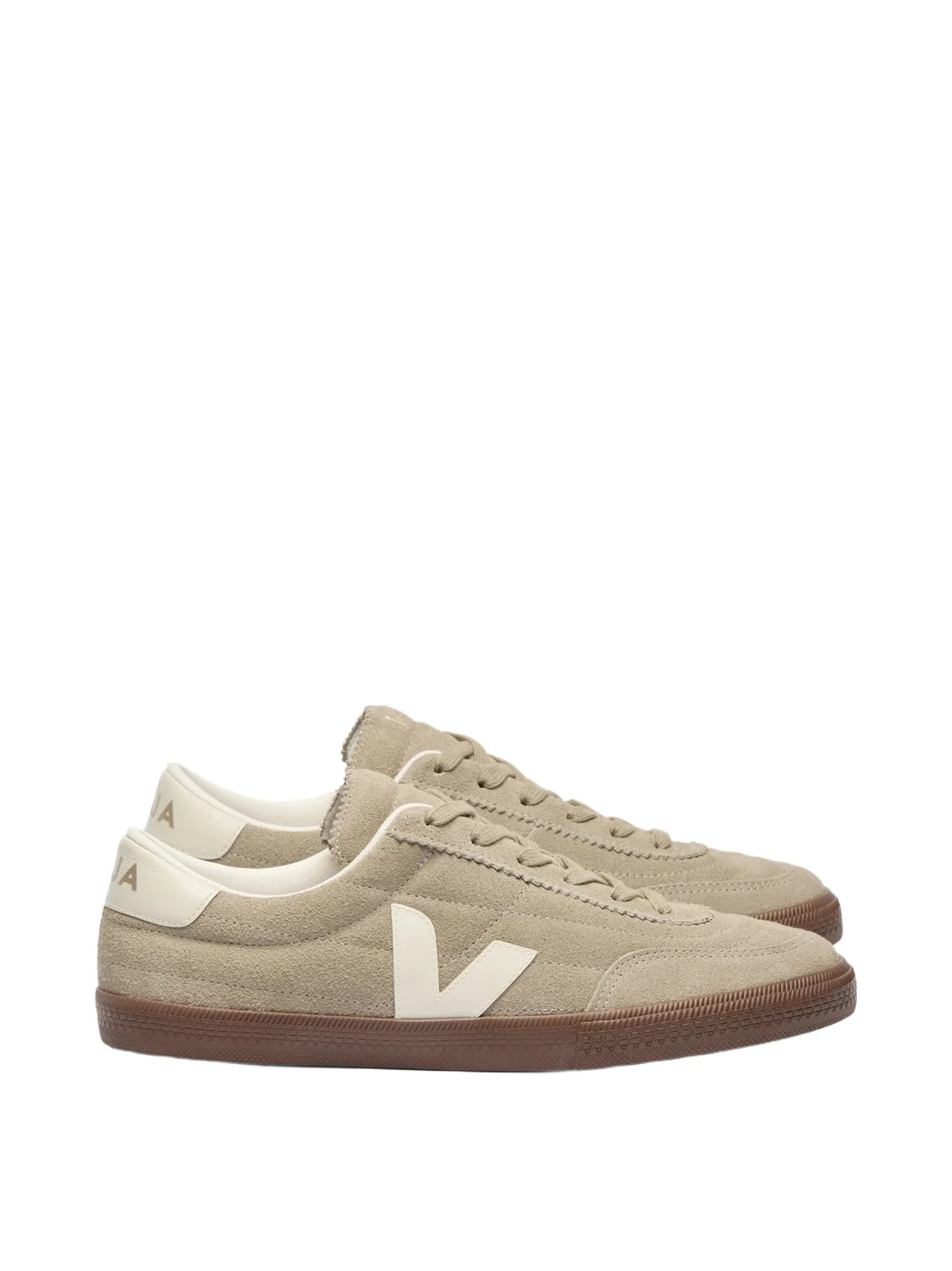 Veja Paneka Suede Sneaker in Taupe/pierre