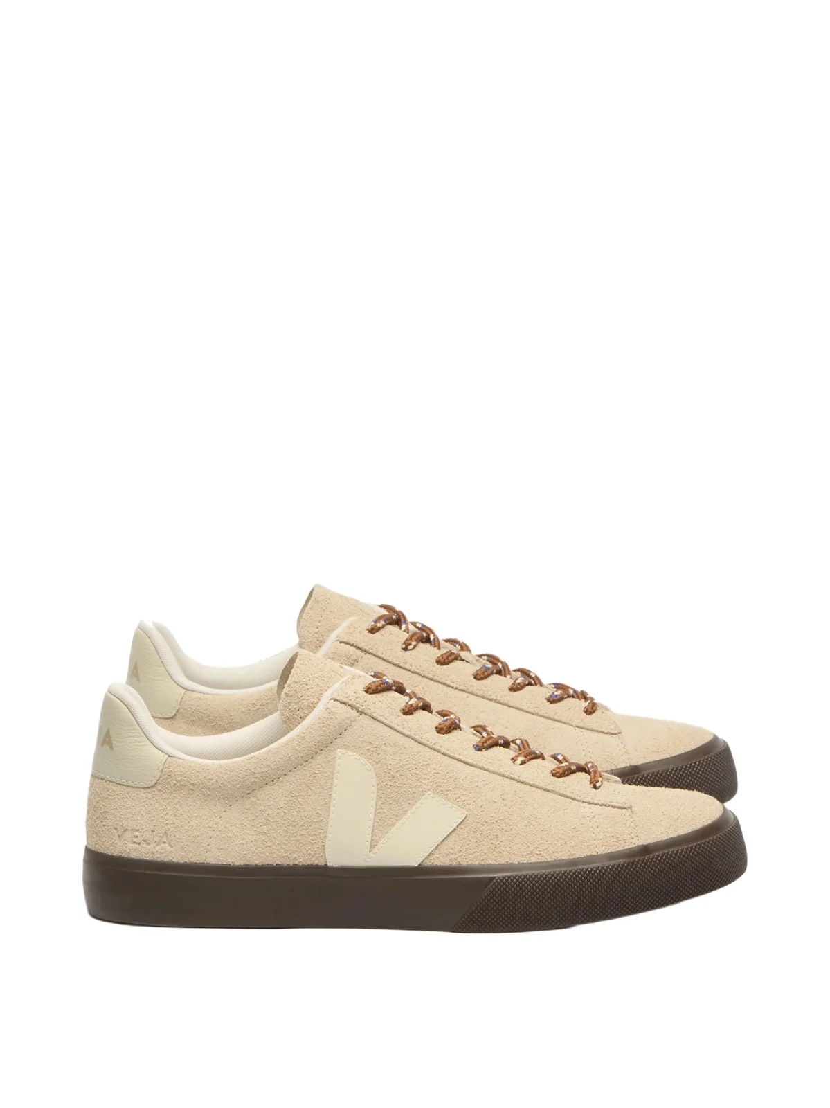 Campo Leather Sneaker in White/cognac Campo Leather Sneaker in White/cognac