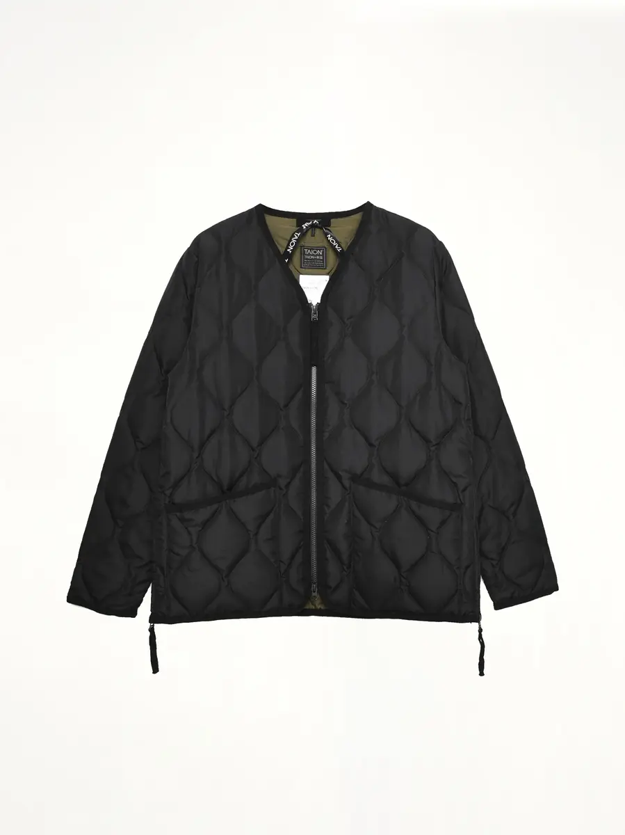 TAION Military W-zip V Neck Down Jacket | Thumbnail 2