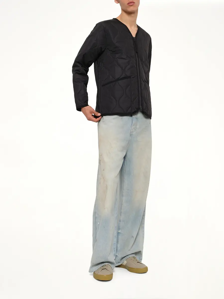 TAION Military W-zip V Neck Down Jacket | Thumbnail 4