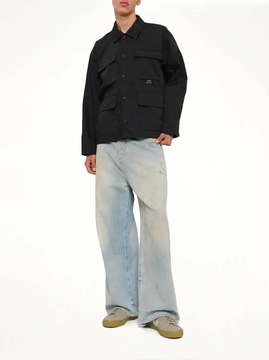 TAION Non Down Work Button Coverall | Thumbnail 4 TAION Non Down Work Button Coverall | Thumbnail 4