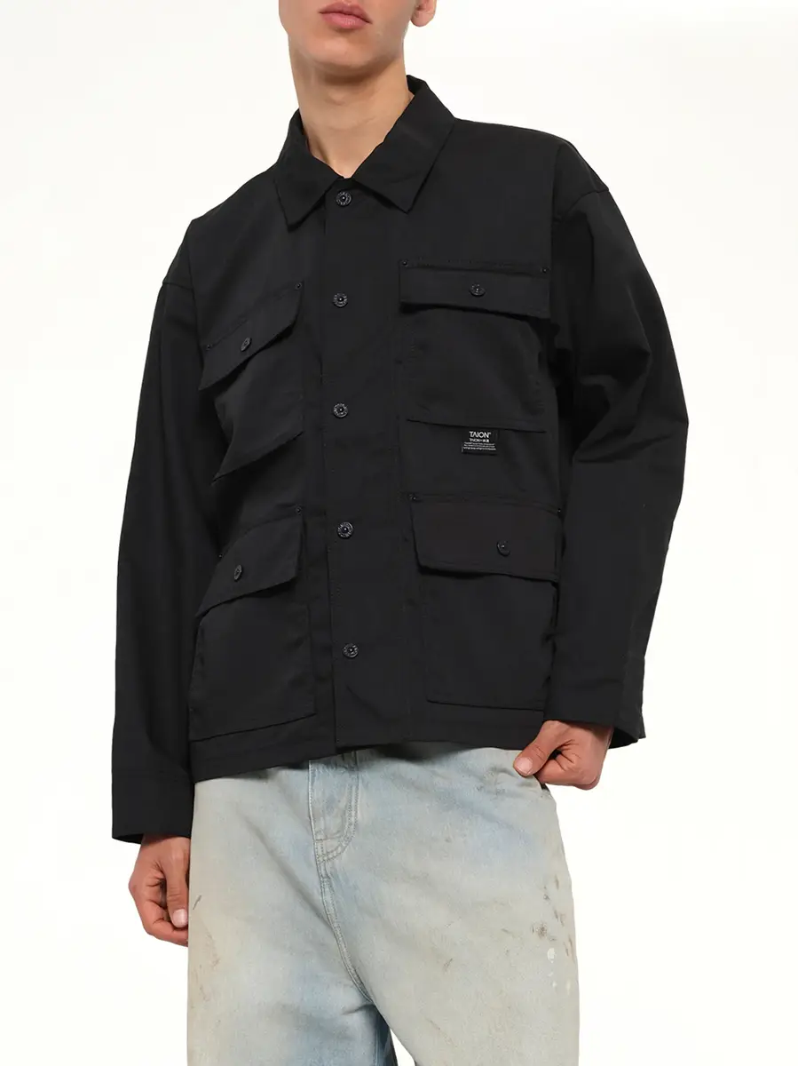 TAION Non Down Work Button Coverall | Thumbnail 6 TAION Non Down Work Button Coverall | Thumbnail 6