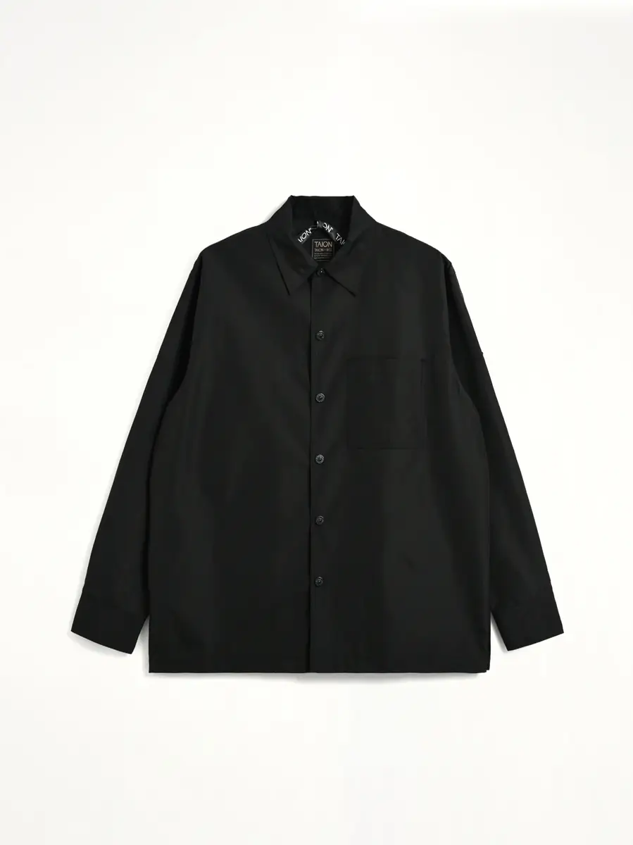 TAION Non Down Military Button Slit Shirt | Thumbnail 2