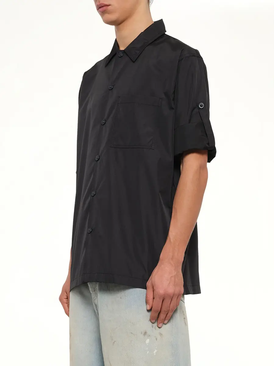 TAION Non Down Military Button Slit Shirt | Thumbnail 10