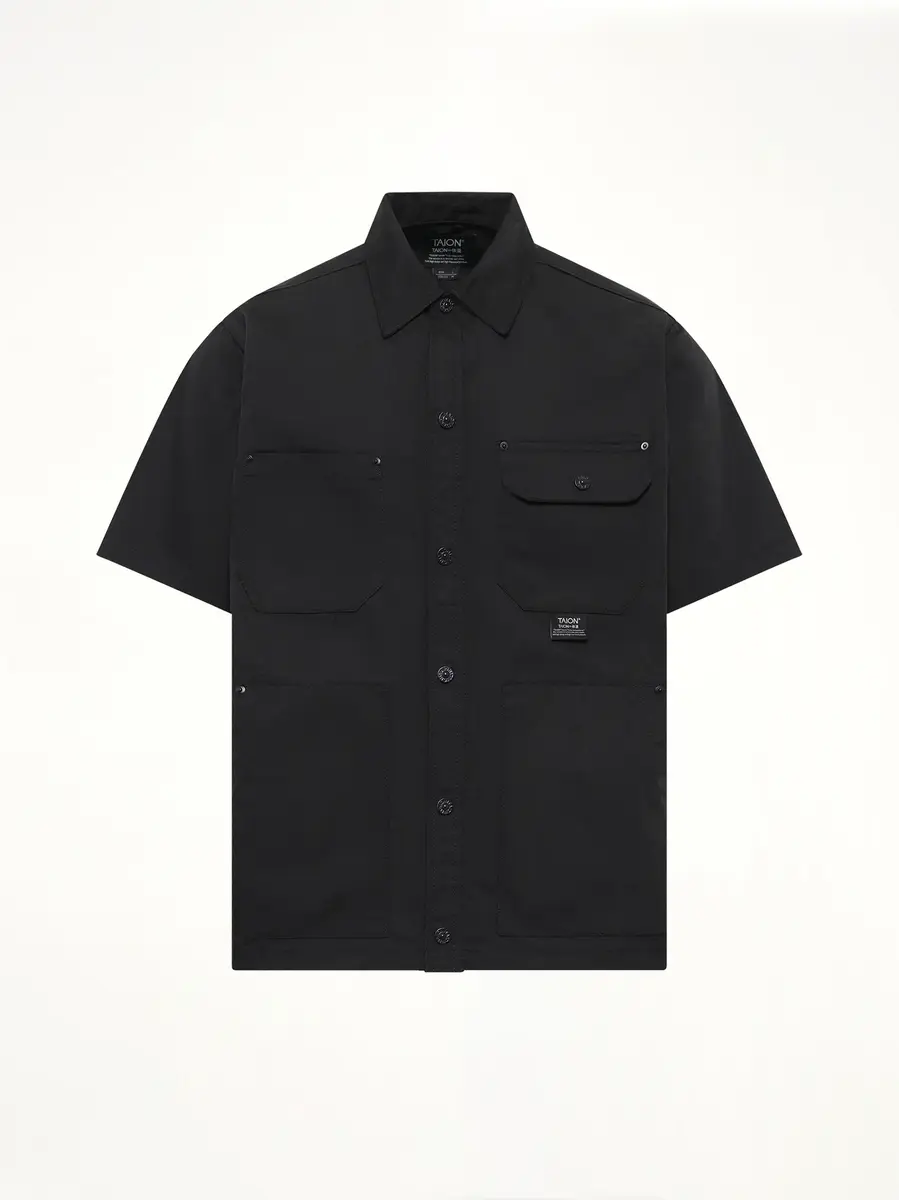TAION Non Down Work Half Sleeve Shirt | Thumbnail 2 TAION Non Down Work Half Sleeve Shirt | Thumbnail 2