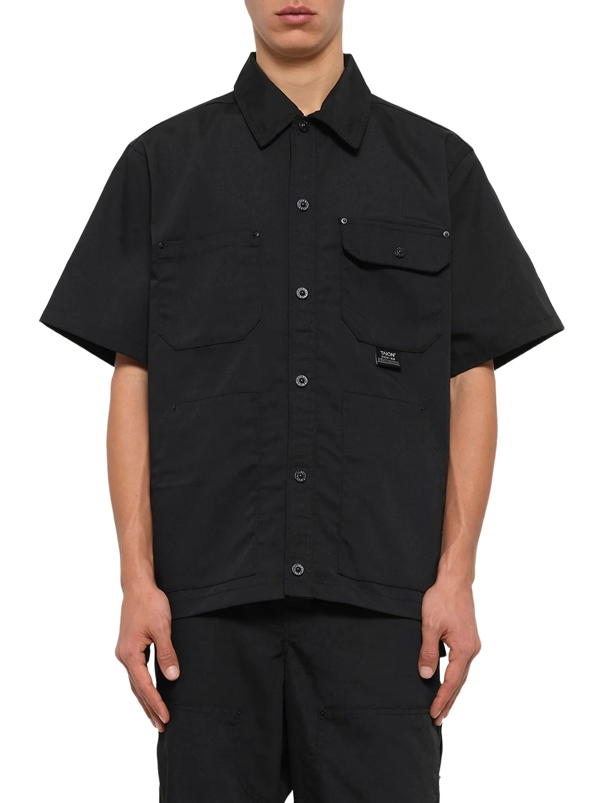 TAION Non Down Work Half Sleeve Shirt
