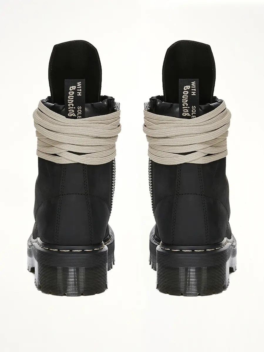 Rick Owens Rick Owens x Dr. Marten Quad Sole Steeltoe Boots | Thumbnail 5 Rick Owens Rick Owens x Dr. Marten Quad Sole Steeltoe Boots | Thumbnail 5