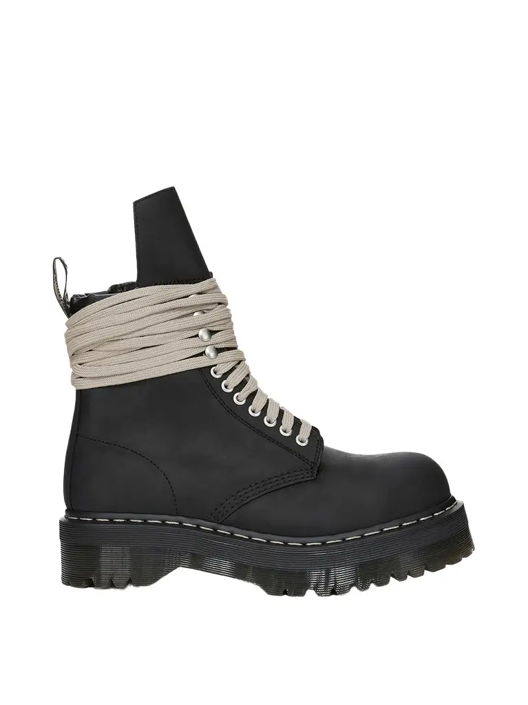 Rick Owens Rick Owens x Dr. Marten Quad Sole Steeltoe Boots