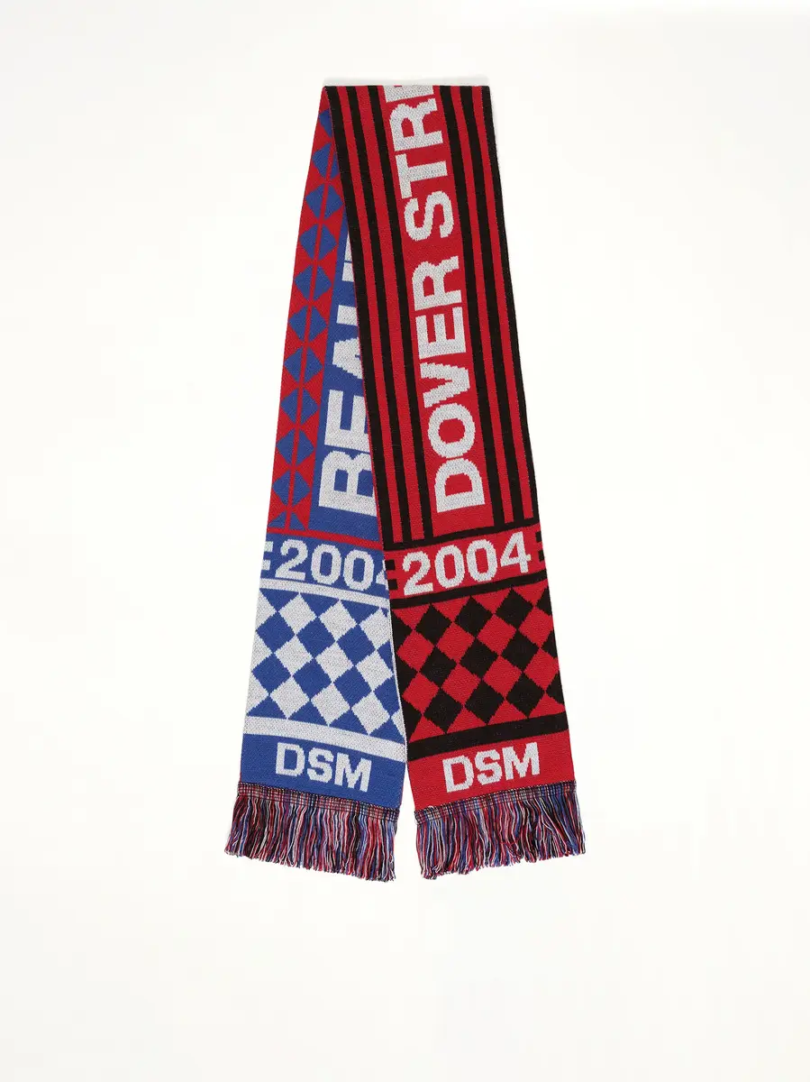 DSM KEI NINOMIYA Dsm Beautiful Chaos Football Knit Scarf in Multicolour | Thumbnail 2 DSM KEI NINOMIYA Dsm Beautiful Chaos Football Knit Scarf in Multicolour | Thumbnail 2