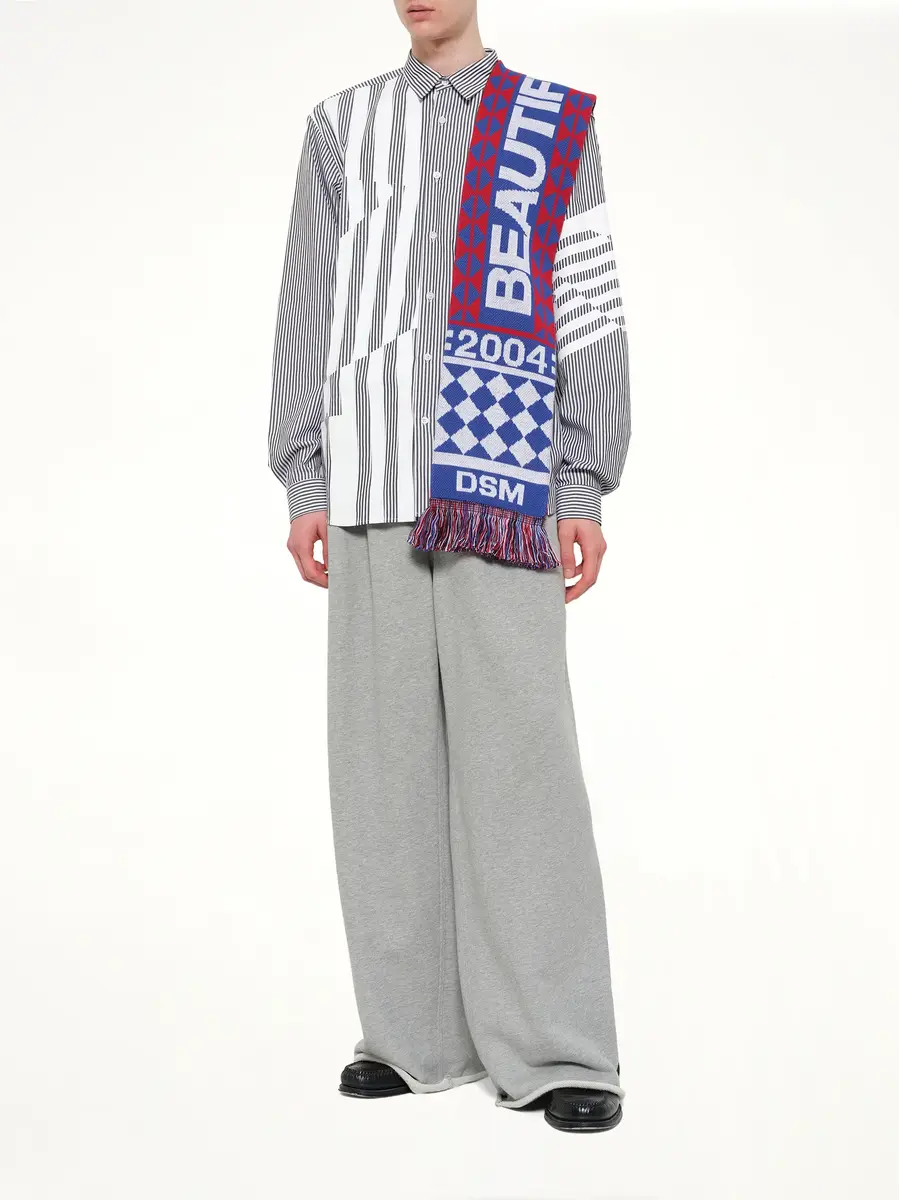 DSM KEI NINOMIYA Dsm Beautiful Chaos Football Knit Scarf in Multicolour | Thumbnail 3 DSM KEI NINOMIYA Dsm Beautiful Chaos Football Knit Scarf in Multicolour | Thumbnail 3
