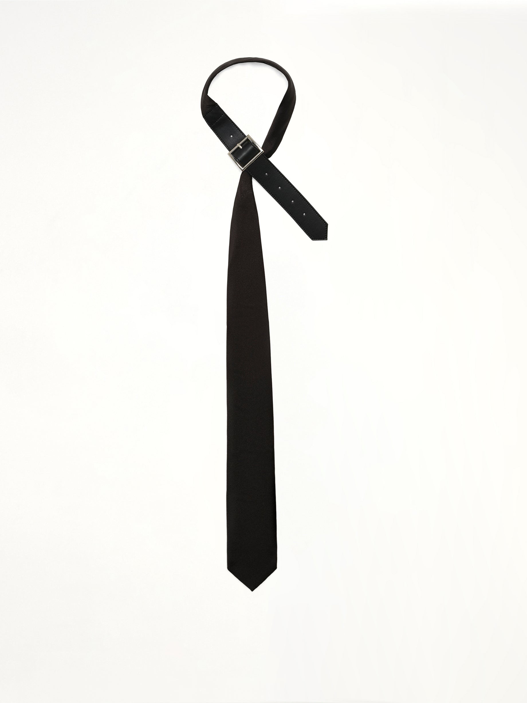 DSM KEI NINOMIYA Woven Strap Closure Tie