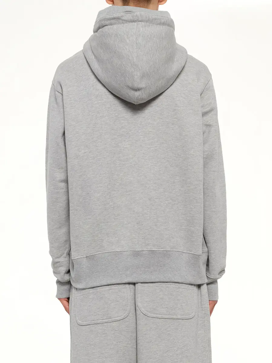DSM KEI NINOMIYA Hut Embroidery Zipped Knit Hoodie | Thumbnail 5 DSM KEI NINOMIYA Hut Embroidery Zipped Knit Hoodie | Thumbnail 5