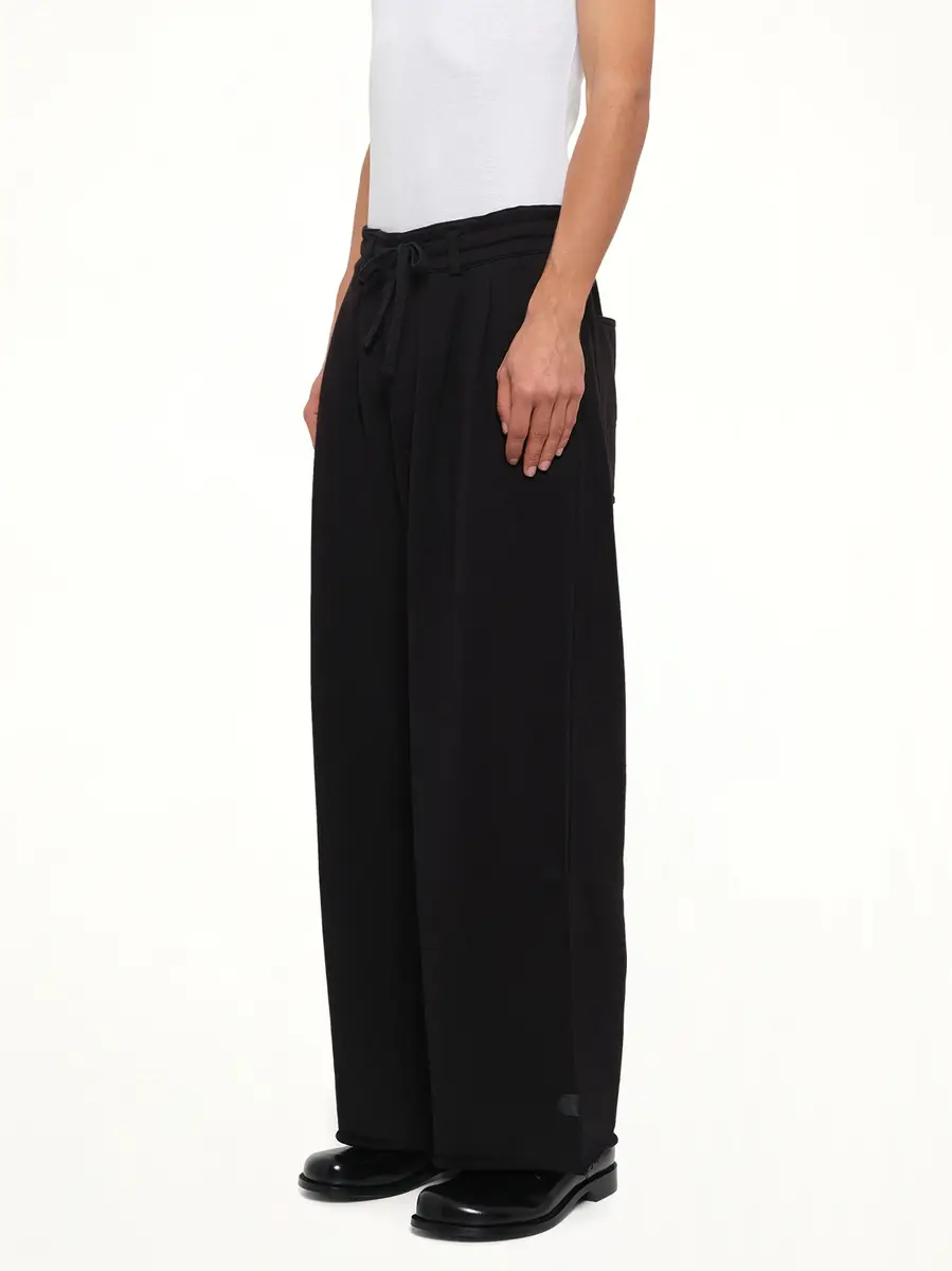 DSM KEI NINOMIYA Pleated Pants Back Pile Knit | Thumbnail 3 DSM KEI NINOMIYA Pleated Pants Back Pile Knit | Thumbnail 3