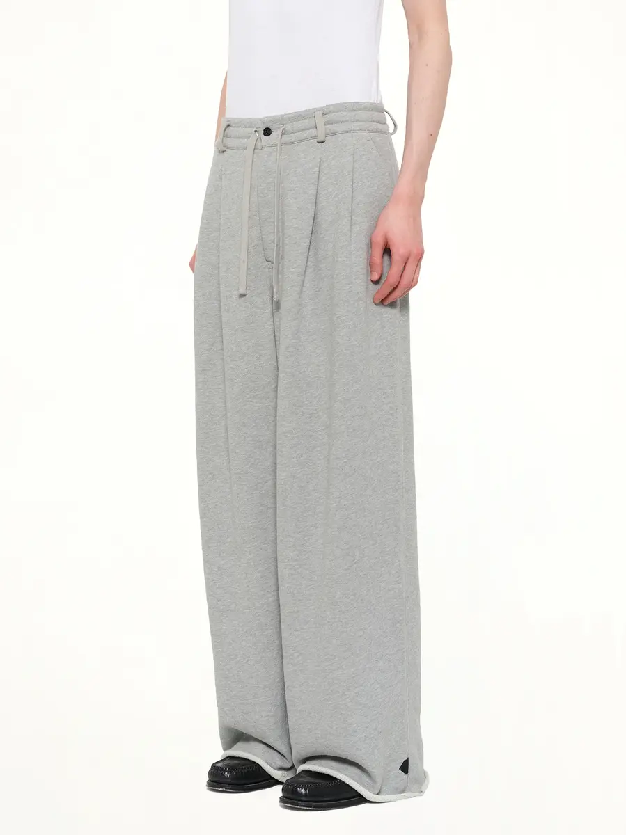 DSM KEI NINOMIYA Pleated Pants Back Pile Knit | Thumbnail 3 DSM KEI NINOMIYA Pleated Pants Back Pile Knit | Thumbnail 3