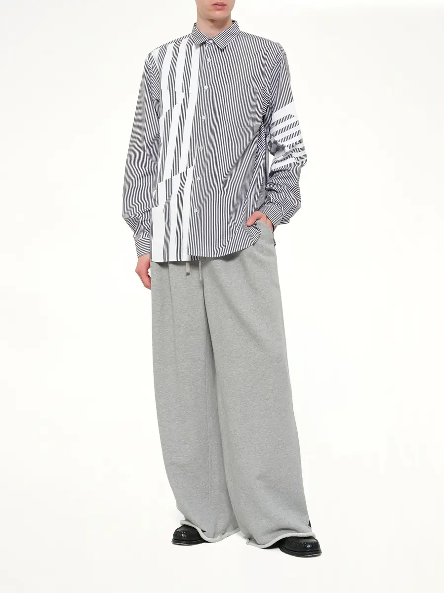 DSM KEI NINOMIYA Pleated Pants Back Pile Knit | Thumbnail 4 DSM KEI NINOMIYA Pleated Pants Back Pile Knit | Thumbnail 4