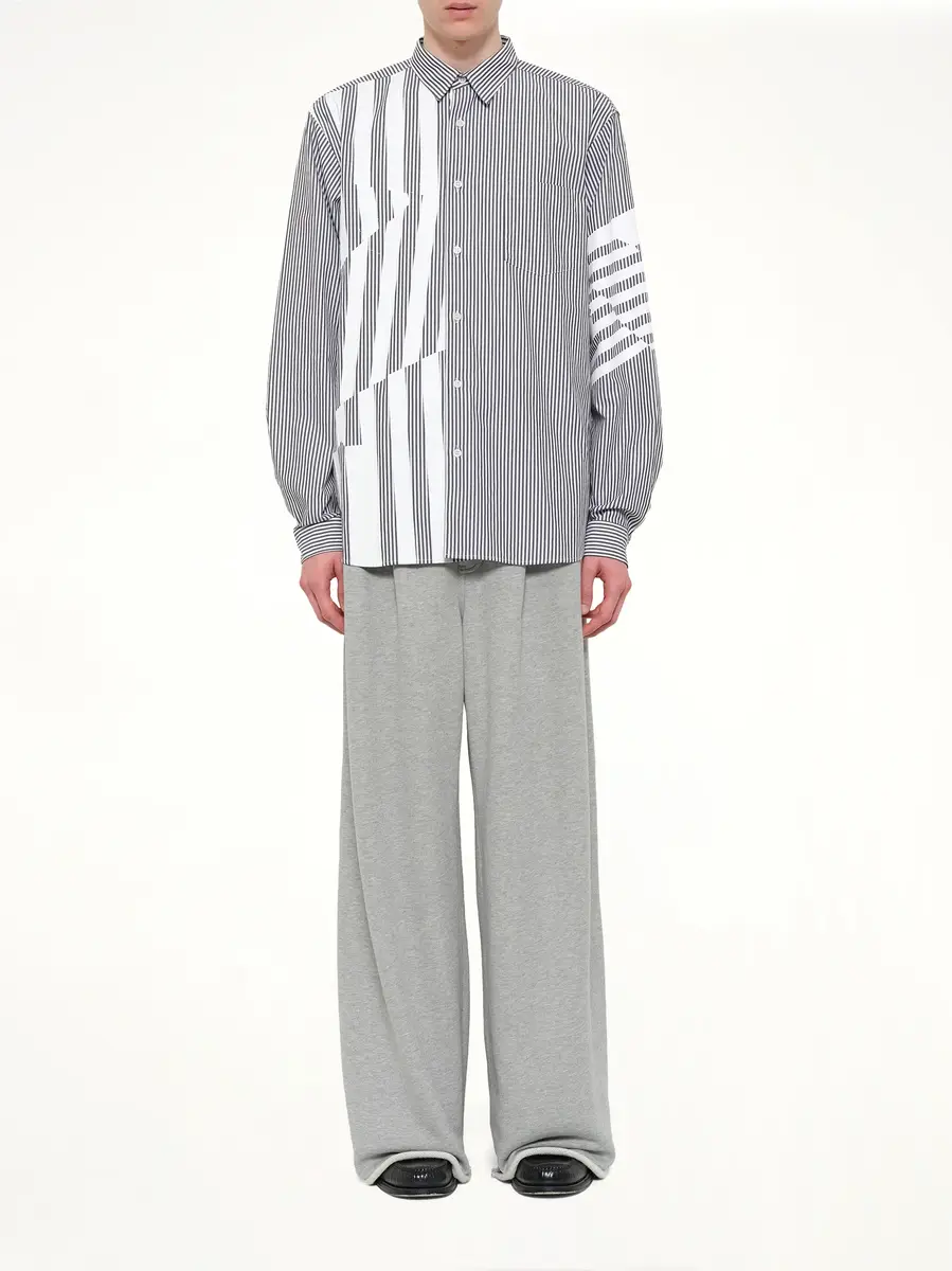 DSM KEI NINOMIYA Printed Striped Woven Shirt | Thumbnail 7 DSM KEI NINOMIYA Printed Striped Woven Shirt | Thumbnail 7