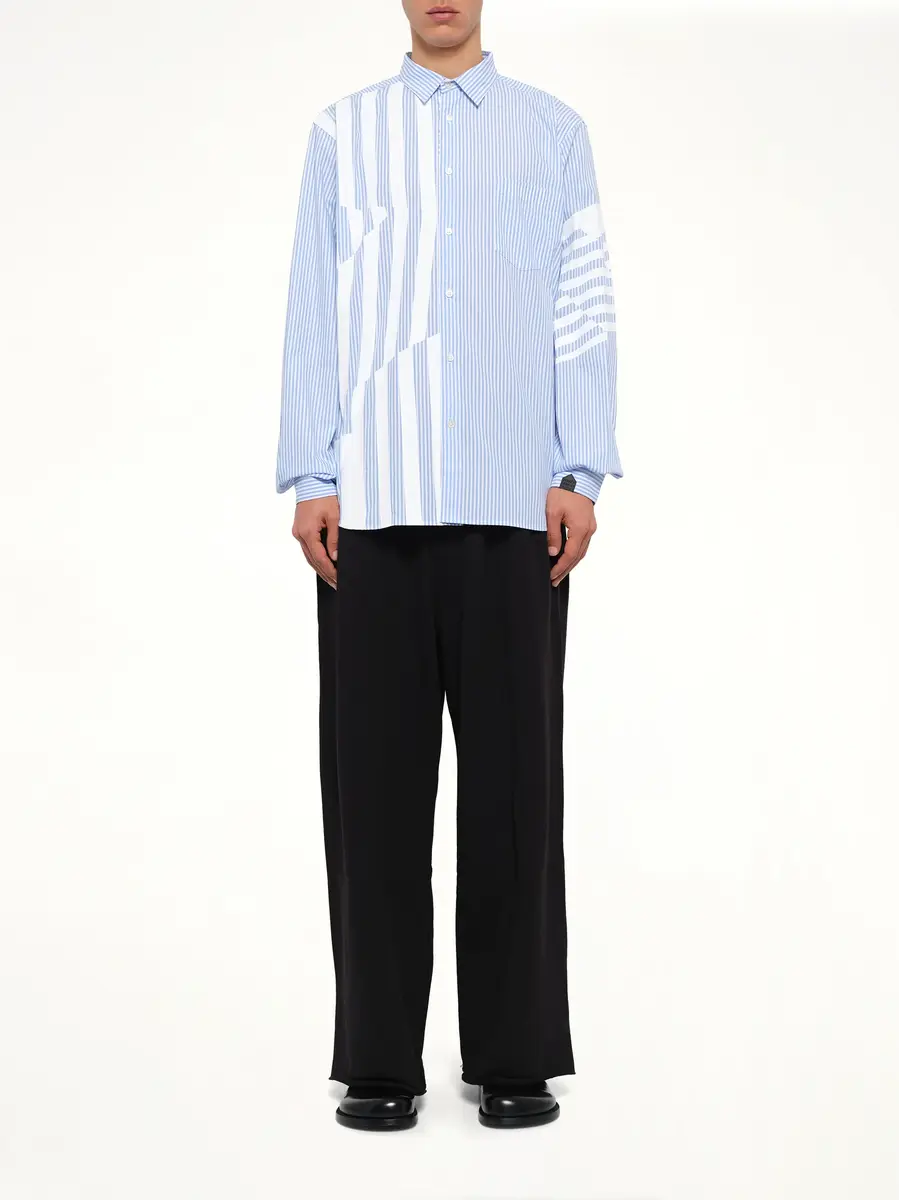 DSM KEI NINOMIYA Printed Striped Woven Shirt | Thumbnail 7 DSM KEI NINOMIYA Printed Striped Woven Shirt | Thumbnail 7