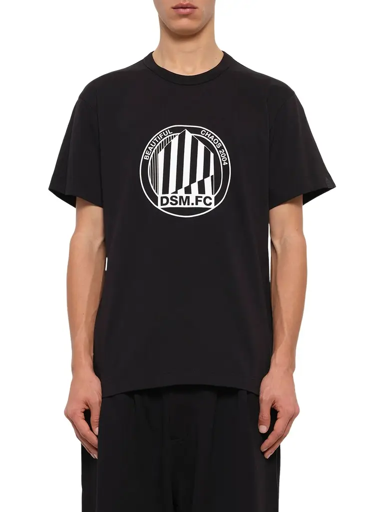 DSM KEI NINOMIYA Large Emblem Print Shortsleeve Knit T-shirt
