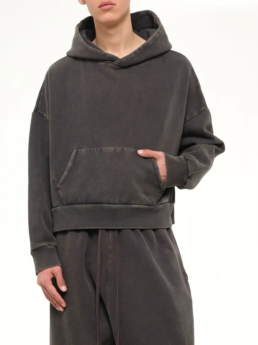 Entire Studios Heavy Hood in Washed Black | Thumbnail 6 Entire Studios Heavy Hood in Washed Black | Thumbnail 6