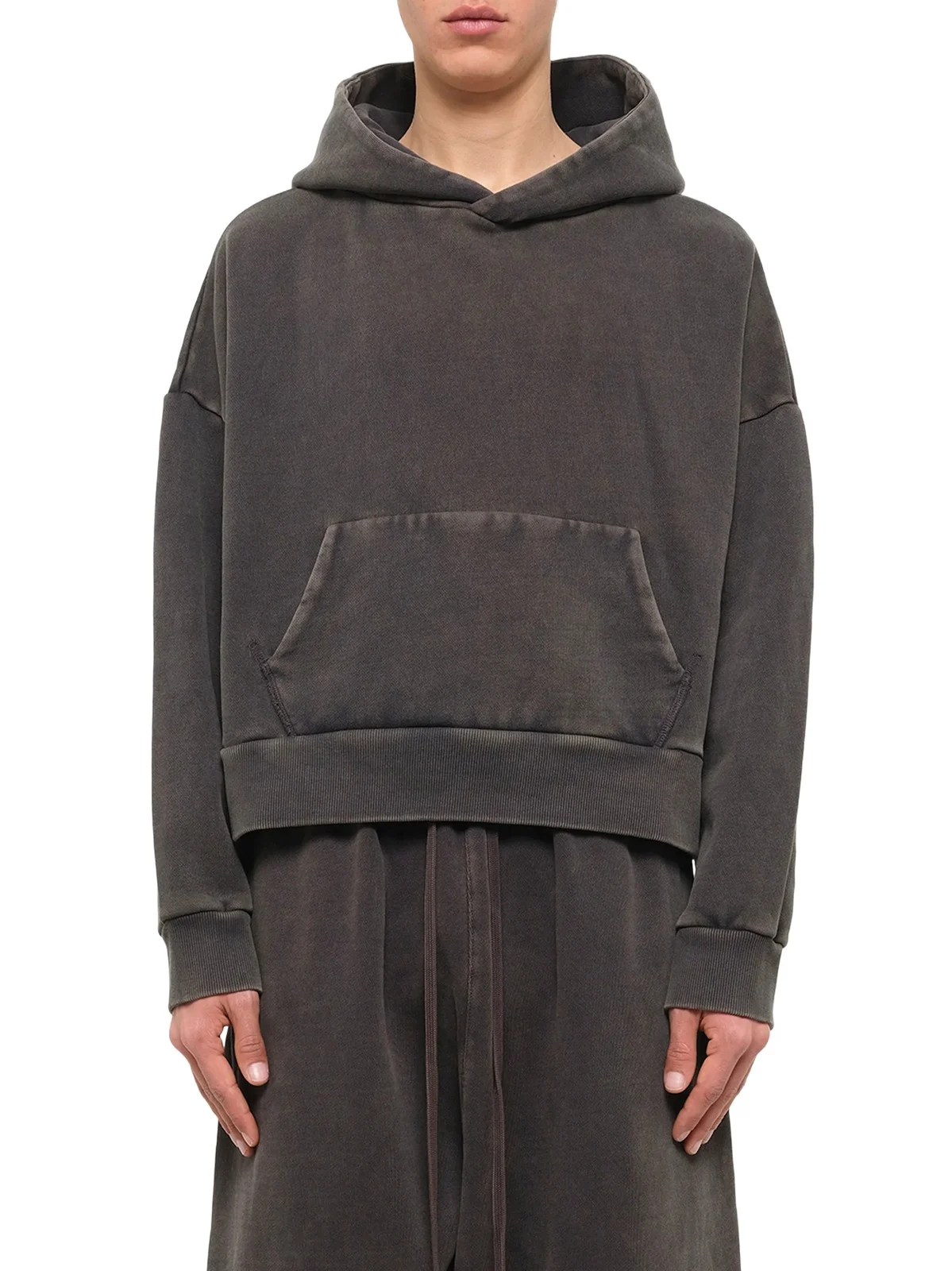 Heavy Hood in Washed Black