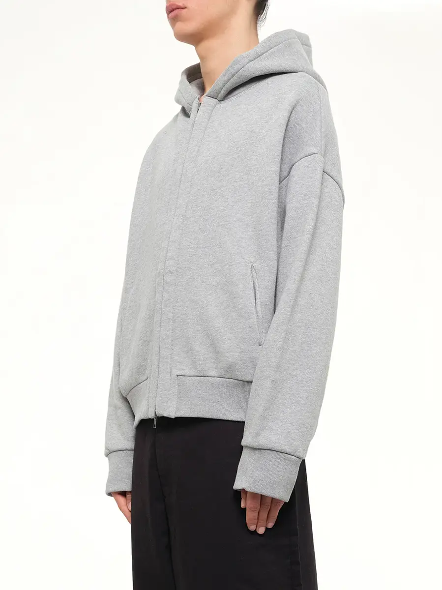 Entire Studios Thermal Hood in Grey Marle | Thumbnail 3 Entire Studios Thermal Hood in Grey Marle | Thumbnail 3