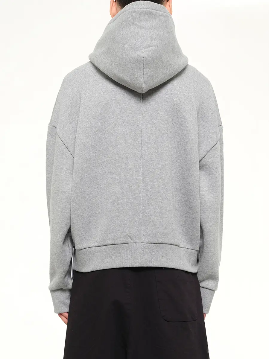 Entire Studios Thermal Hood in Grey Marle | Thumbnail 5 Entire Studios Thermal Hood in Grey Marle | Thumbnail 5