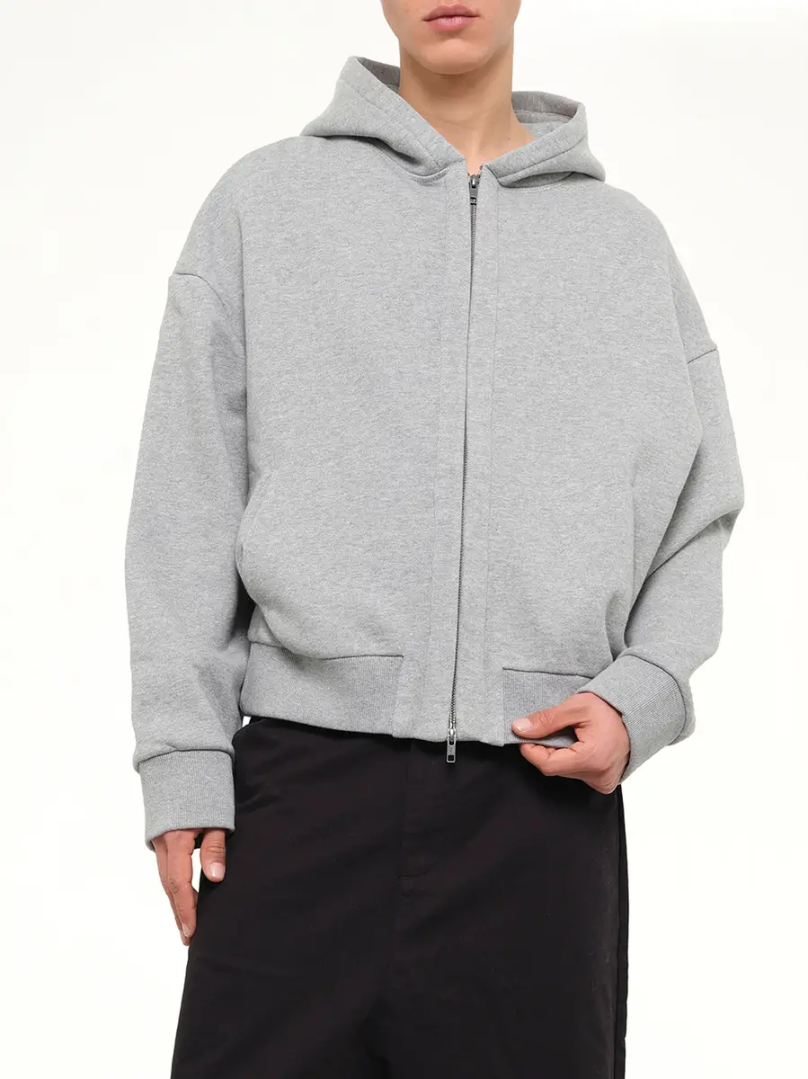 Entire Studios Thermal Hood in Grey Marle | Thumbnail 6 Entire Studios Thermal Hood in Grey Marle | Thumbnail 6