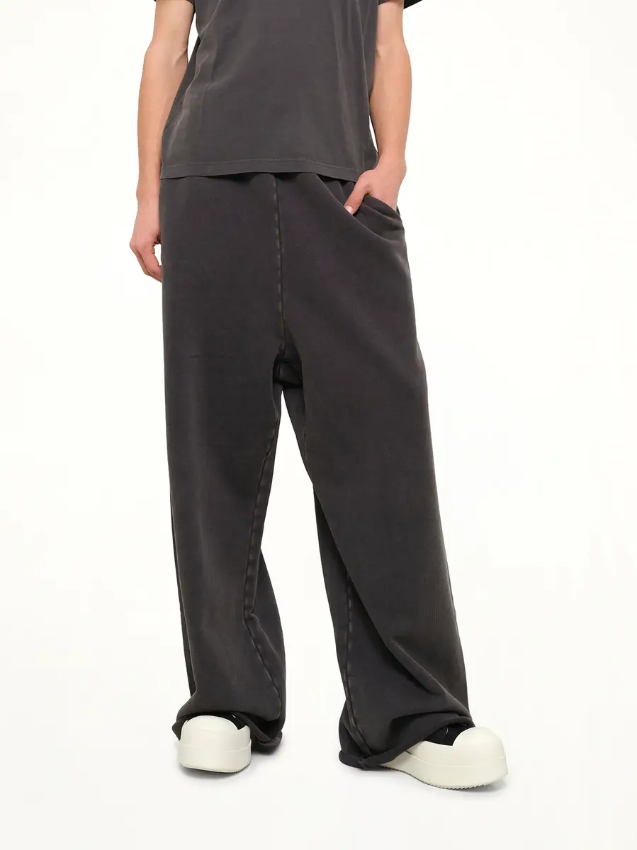 Entire Studios Full Sweatpant in Washed Black | Thumbnail 6 Entire Studios Full Sweatpant in Washed Black | Thumbnail 6