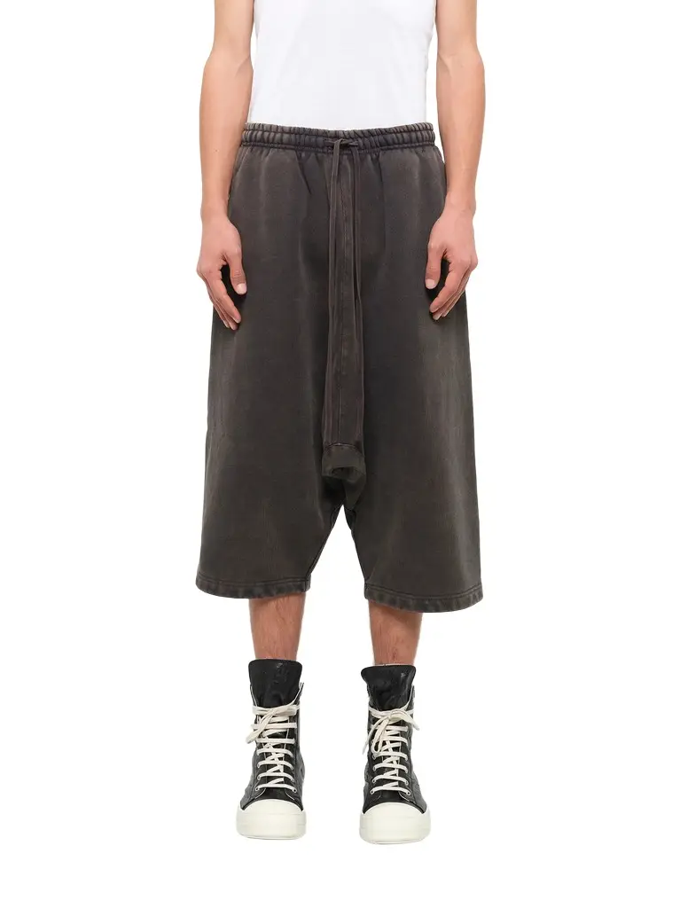Entire Studios Drop Short in Washed Black