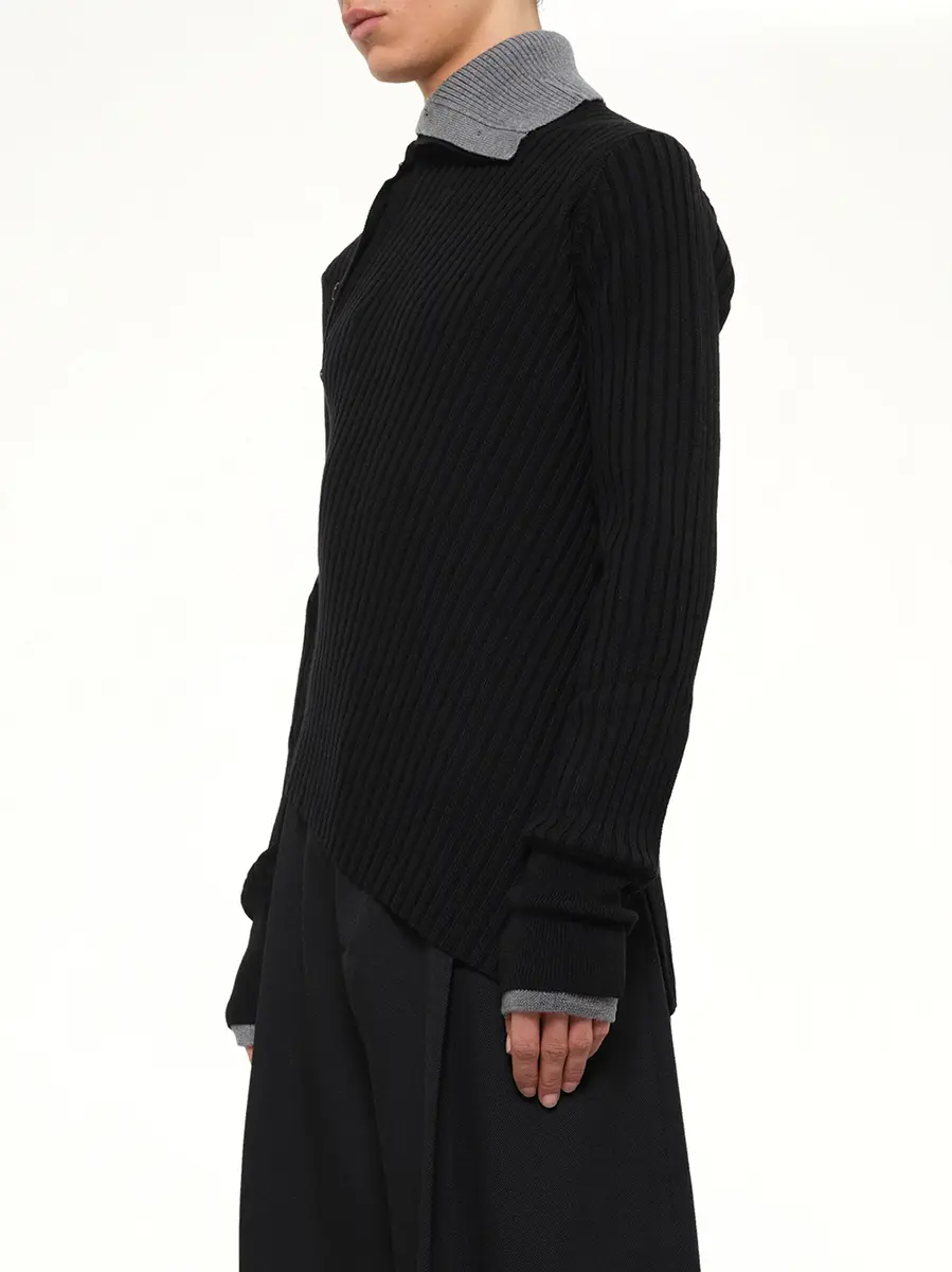 Egonlab Asymmetrical Wool Turtle Neck | Thumbnail 3 Egonlab Asymmetrical Wool Turtle Neck | Thumbnail 3