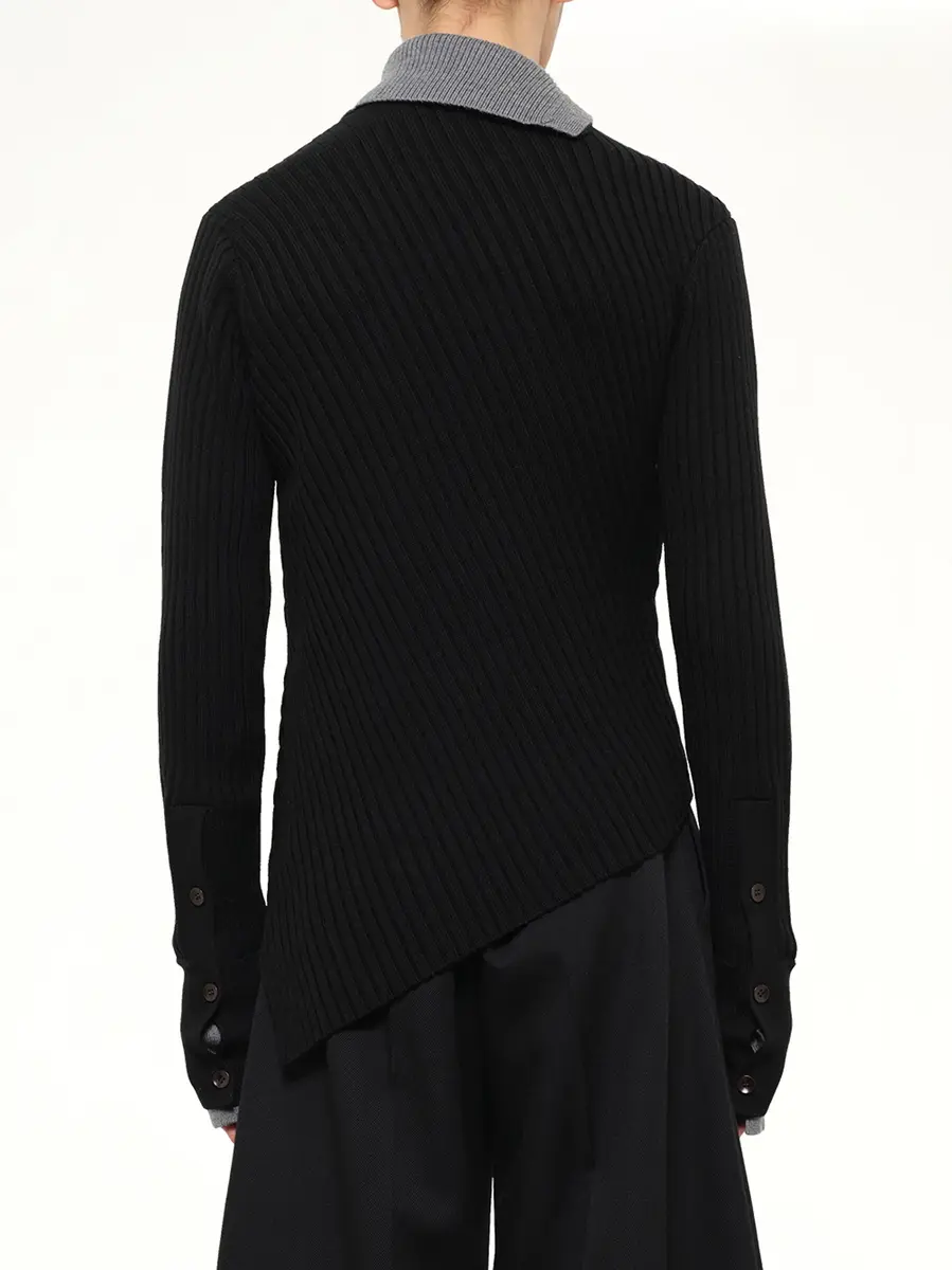 Egonlab Asymmetrical Wool Turtle Neck | Thumbnail 5 Egonlab Asymmetrical Wool Turtle Neck | Thumbnail 5