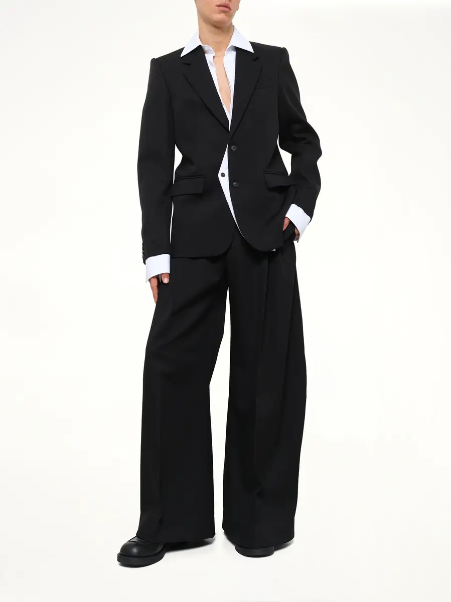 Egonlab Tailoring Wool Wide Pant | Thumbnail 4 Egonlab Tailoring Wool Wide Pant | Thumbnail 4