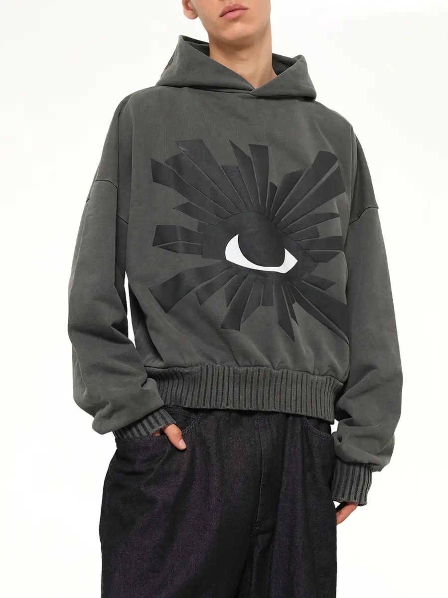 HOUSE OF ERRORS All Seeing Hoodie in Sable | Thumbnail 6 HOUSE OF ERRORS All Seeing Hoodie in Sable | Thumbnail 6