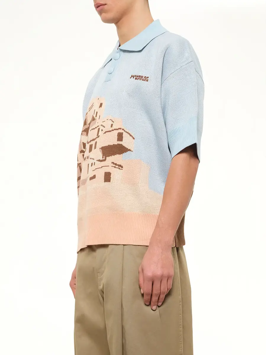 HOUSE OF ERRORS The Apartments Knitted Polo | Thumbnail 3