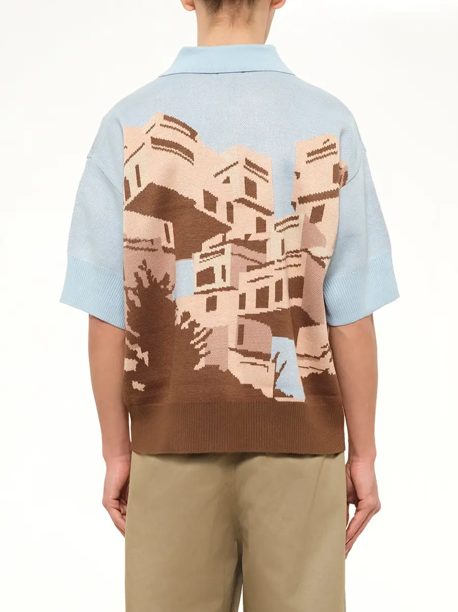 HOUSE OF ERRORS The Apartments Knitted Polo | Thumbnail 5