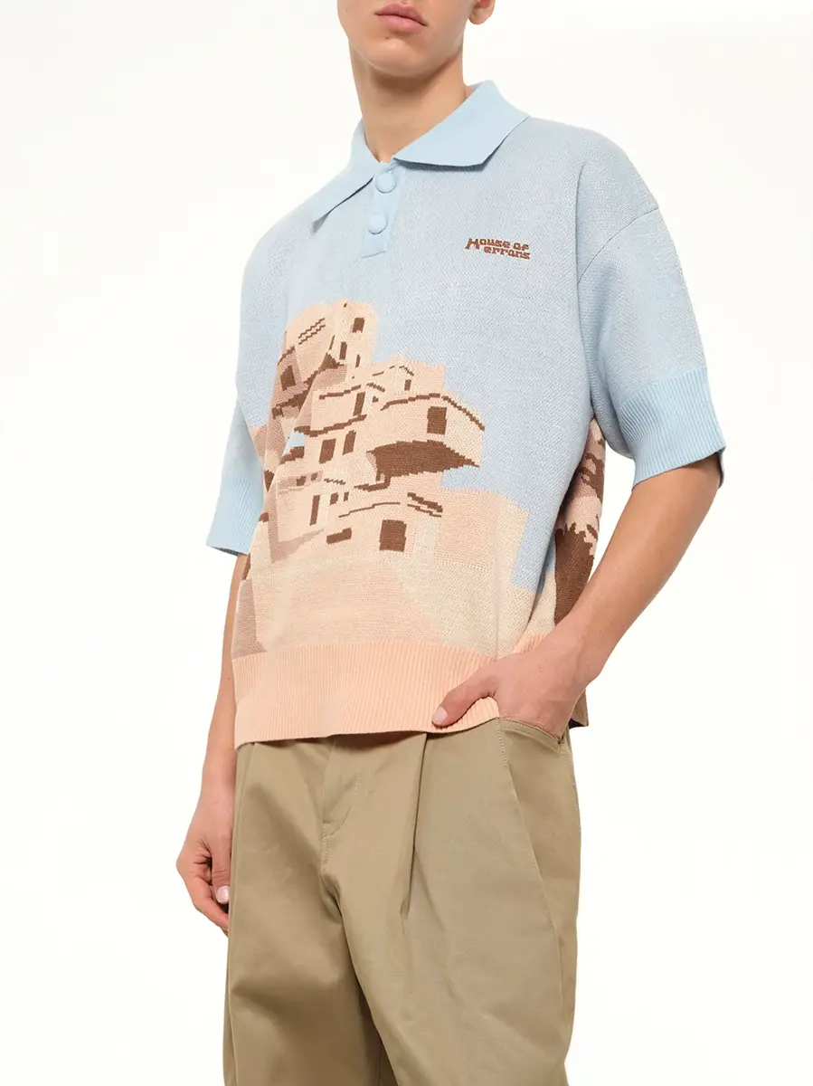 HOUSE OF ERRORS The Apartments Knitted Polo | Thumbnail 6