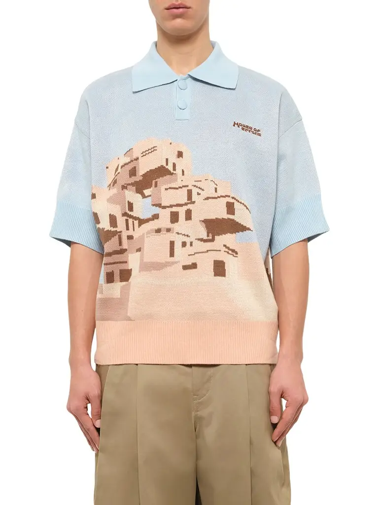 HOUSE OF ERRORS The Apartments Knitted Polo