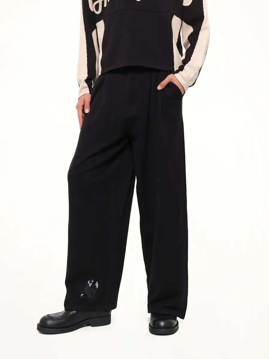 HOUSE OF ERRORS Knitted Cat Burglar Trousers | Thumbnail 6 HOUSE OF ERRORS Knitted Cat Burglar Trousers | Thumbnail 6