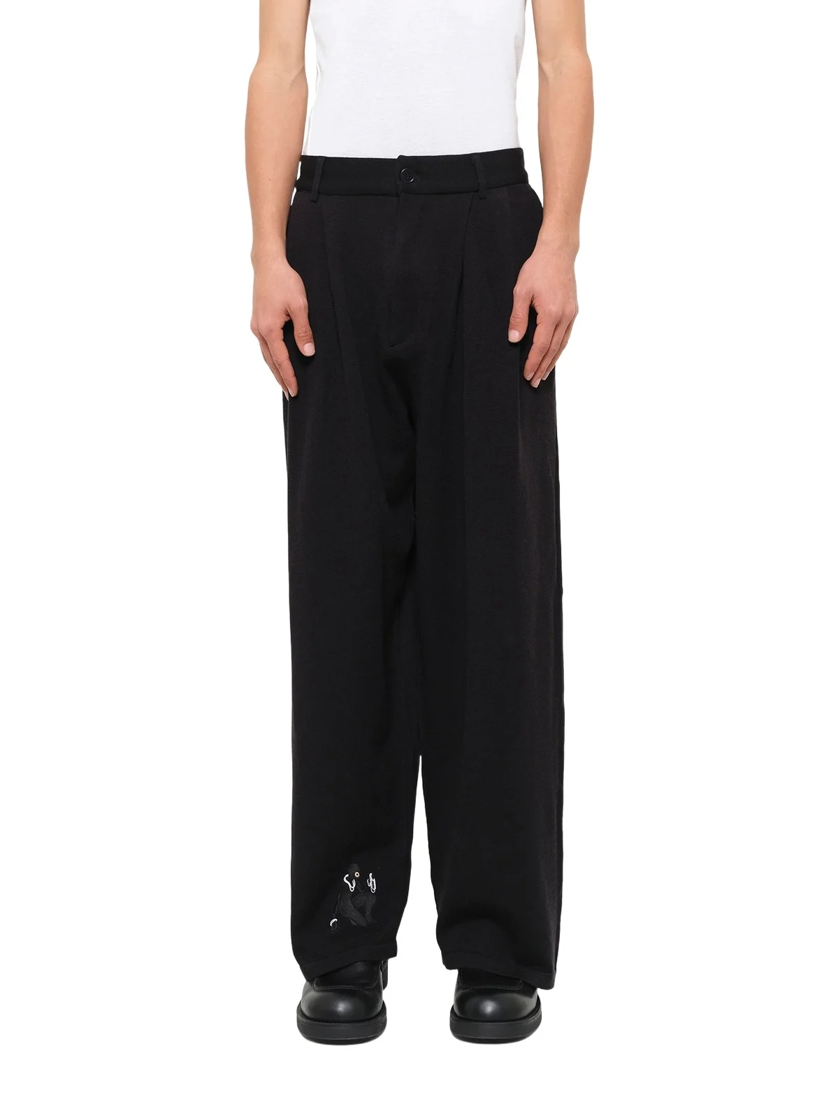 HOUSE OF ERRORS Knitted Cat Burglar Trousers | Thumbnail 1 HOUSE OF ERRORS Knitted Cat Burglar Trousers | Thumbnail 1