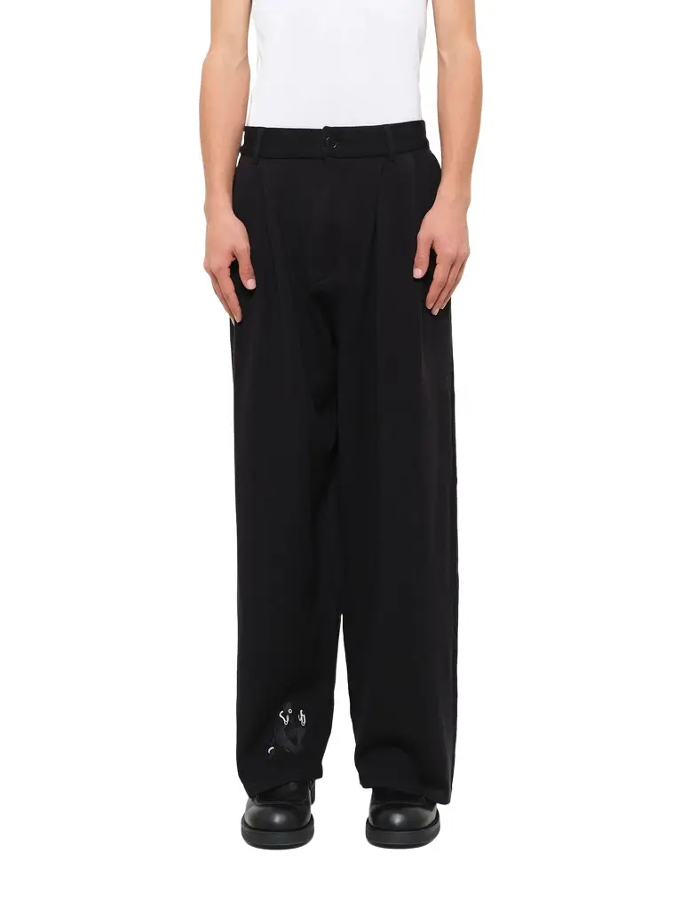 HOUSE OF ERRORS Knitted Cat Burglar Trousers