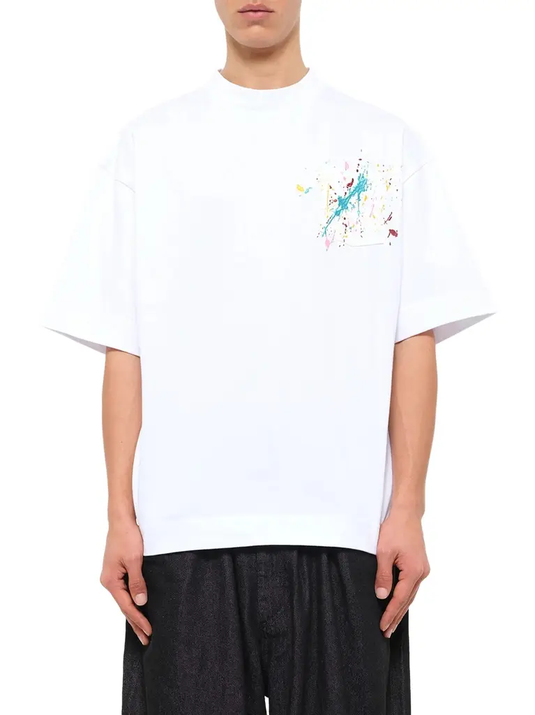 HOUSE OF ERRORS Embroidered Paint Splatter T-shirt