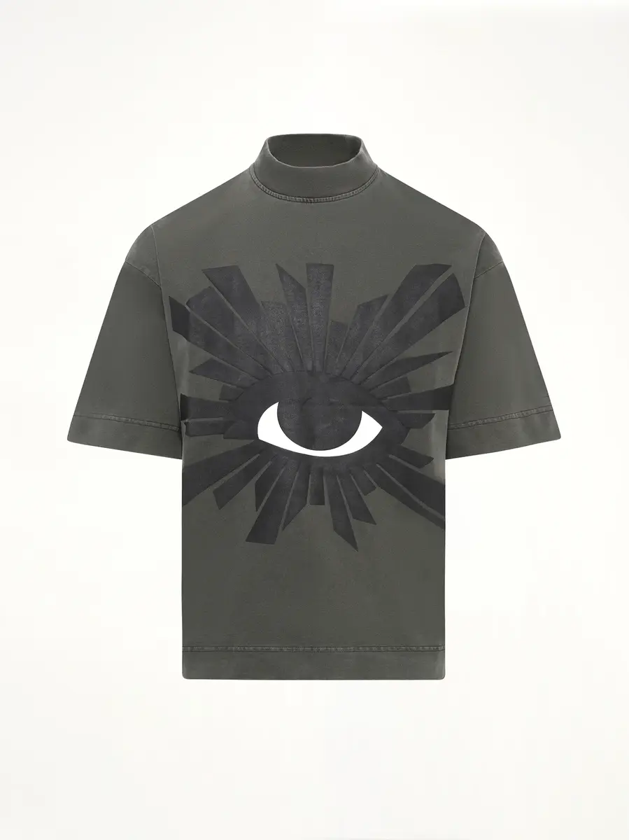 HOUSE OF ERRORS All Seeing T-shirt in Sable | Thumbnail 2