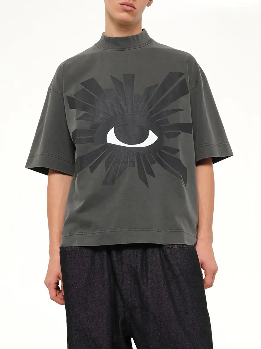 HOUSE OF ERRORS All Seeing T-shirt in Sable | Thumbnail 6