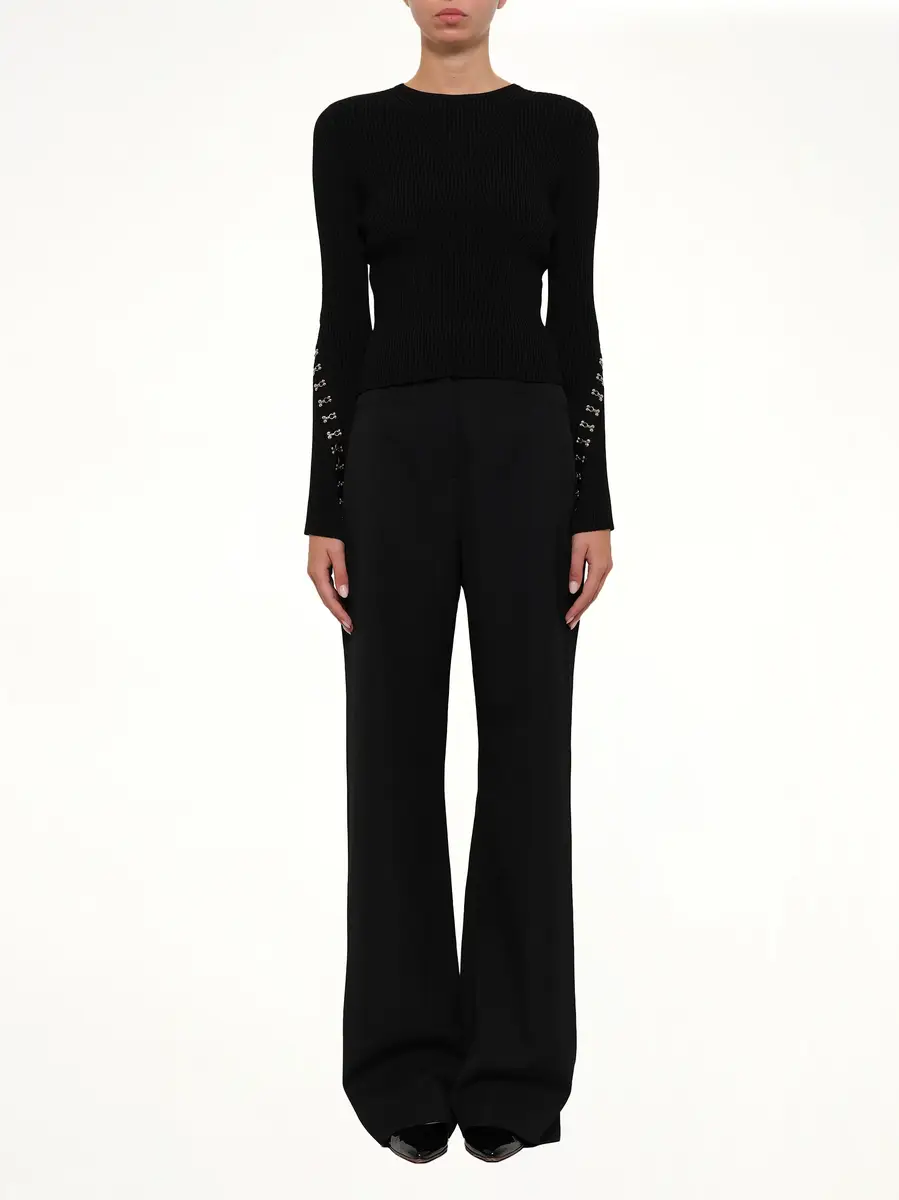 Alexander McQueen Slash Crew Neck Knitwear | Thumbnail 2 Alexander McQueen Slash Crew Neck Knitwear | Thumbnail 2