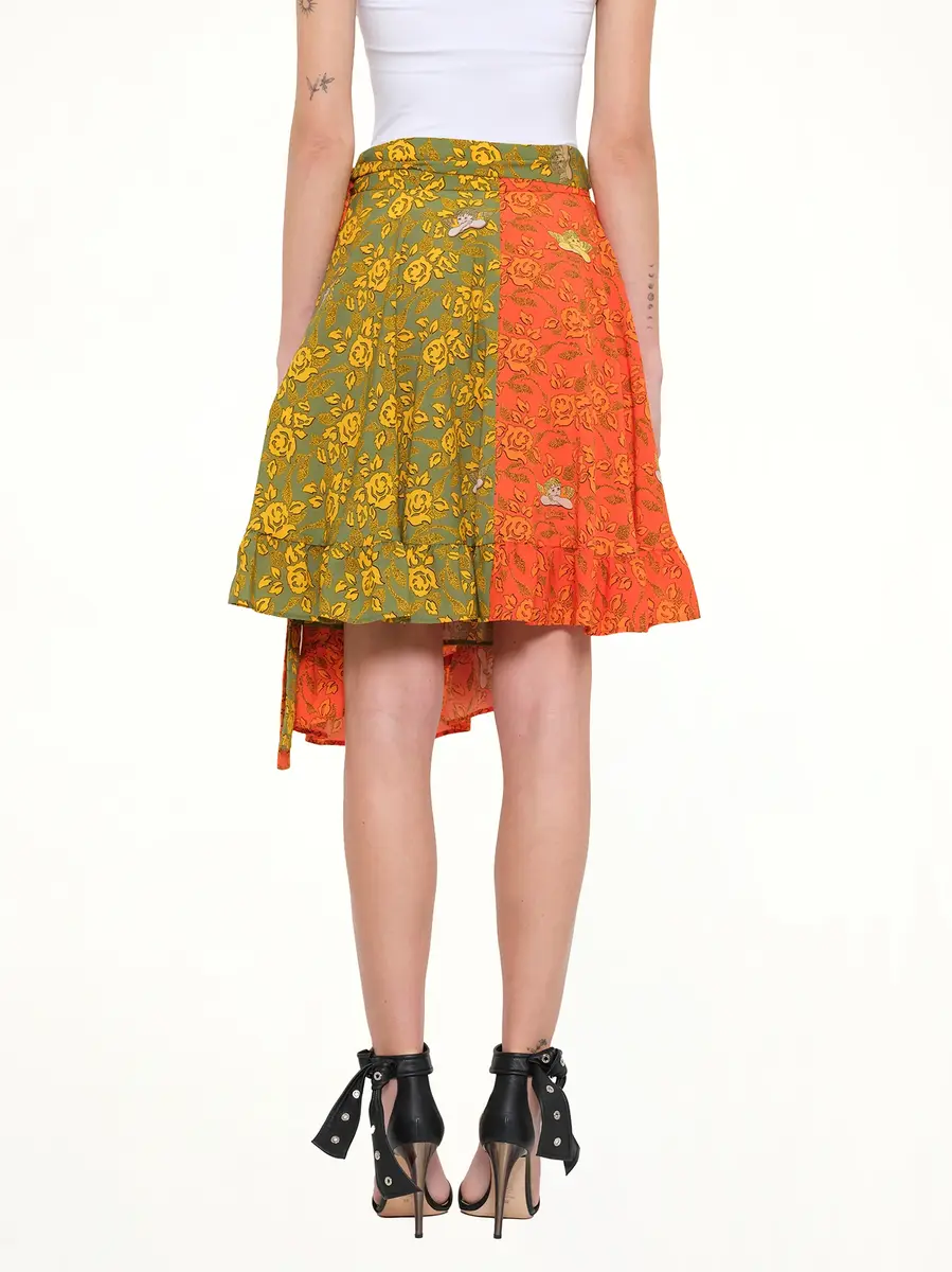 Loewe Loewe x Paula Wrap Skirt in Multicolor | Thumbnail 3 Loewe Loewe x Paula Wrap Skirt in Multicolor | Thumbnail 3