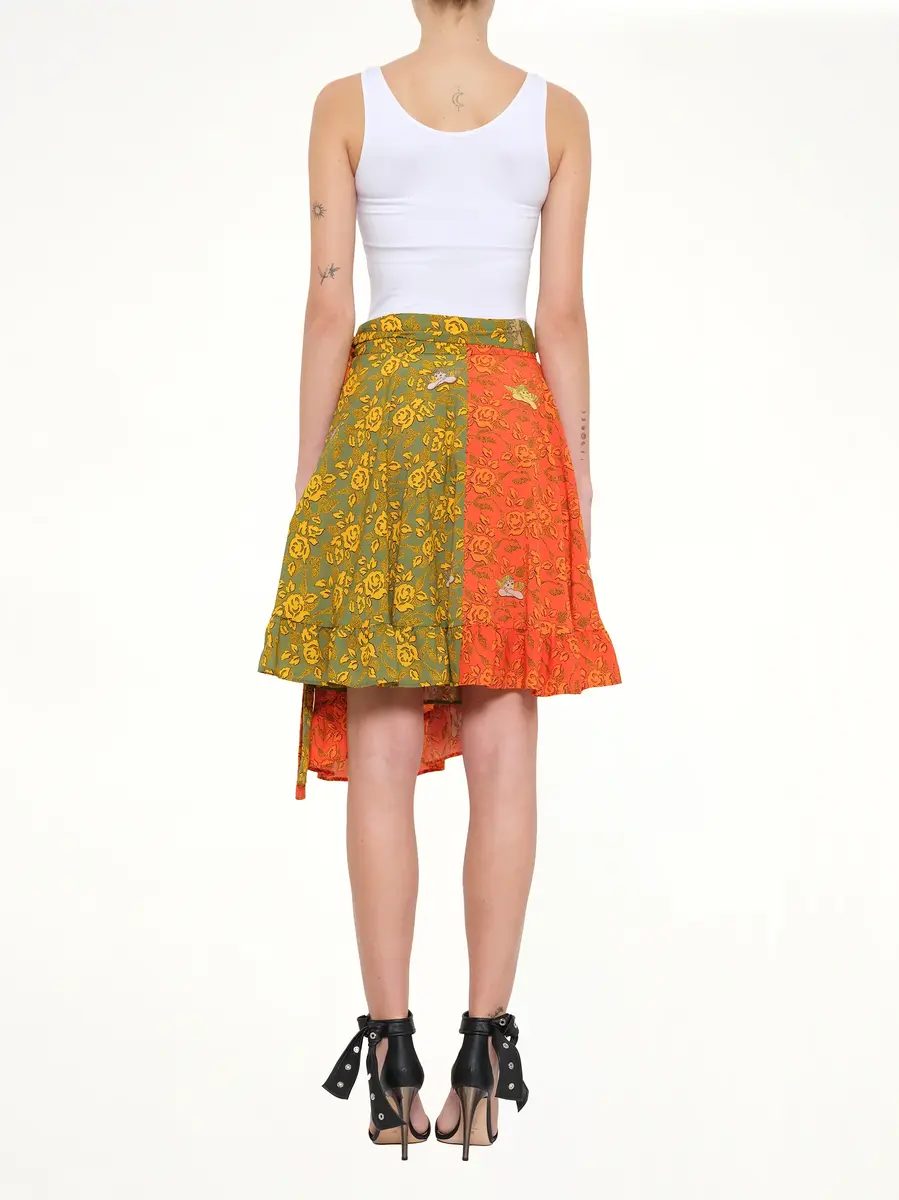 Loewe Loewe x Paula Wrap Skirt in Multicolor | Thumbnail 4 Loewe Loewe x Paula Wrap Skirt in Multicolor | Thumbnail 4