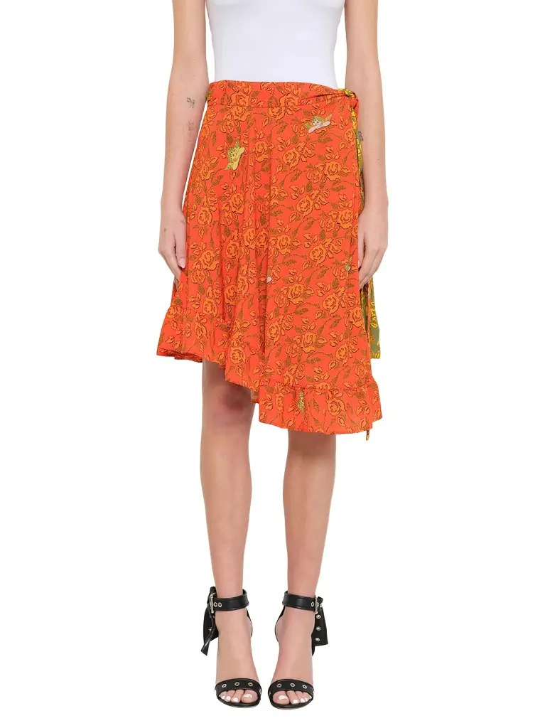 Loewe Loewe x Paula Wrap Skirt in Multicolor